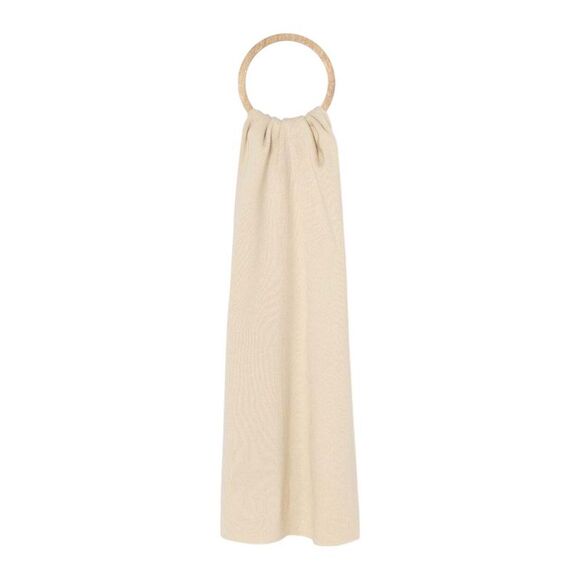 Calvin Klein Cashmere Scarf Warm Winter Accessory Women Cream Scarves